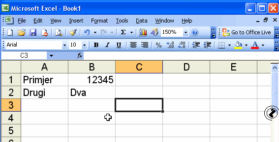 EXCEL FORMAT CELL TOOLBAR FONT