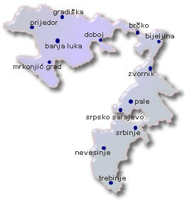 republika srpska karta gradovi NationStates | Dispatch | a map of Serbia and Montenegro (Srpska  republika srpska karta gradovi