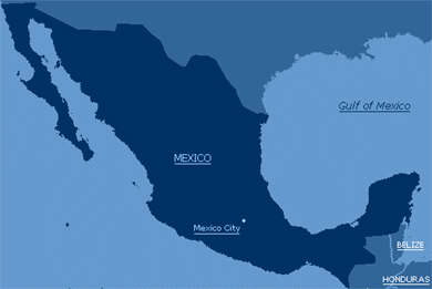gruba mapa meksika