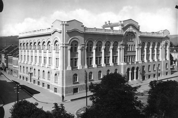 Banska palata, gradena je od 27.8.1930. do jeseni 1931. godine.