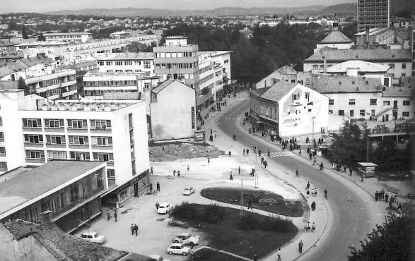 Ulica marsala Tita (danas Kralja Petra I Karadordevica), 1967. godine. 