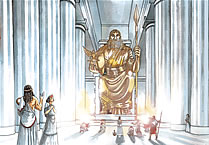 Статуа Зевса у Олимпији