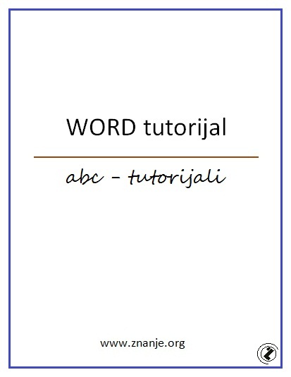 Microsoft WORD - abc tutorial