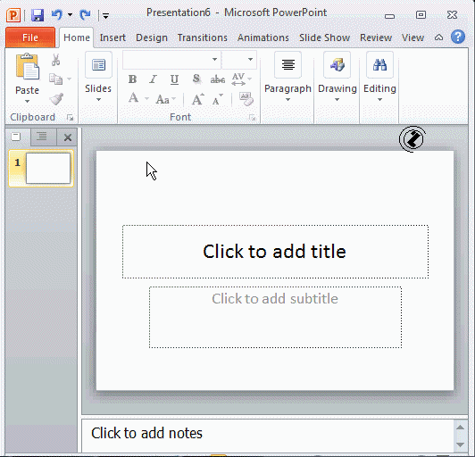 how to change page setup powerpoint