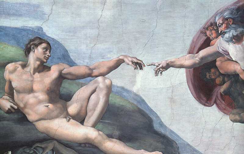 the creation of man