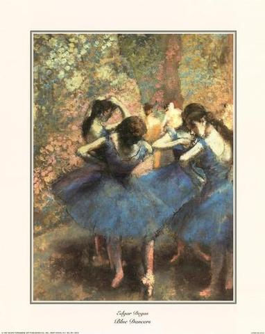 Blue Dancers