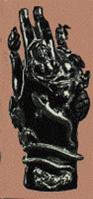 Roman Bronze Votive Hand