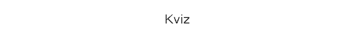 Kviz