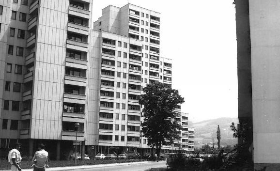Neboderi u Boriku, izgradeni 1970. godine