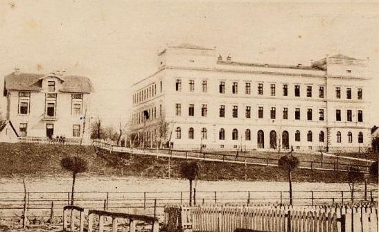 Velika realka nakon izgradnje zapadnog krila - 1903. godine
