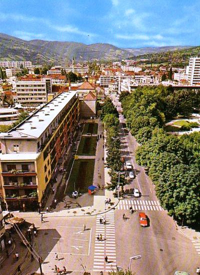 Ulica Marsala Tita (danas Ulica kralja Petra I Karadordevica), 1968. godine 