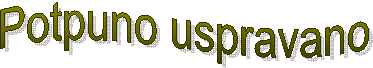 potpuno uspravan