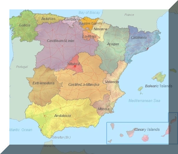 regije Španije