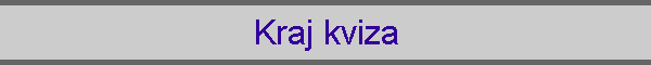 Kraj kviza