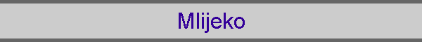 Mlijeko