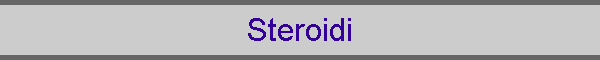 Steroidi