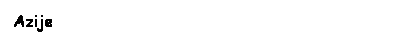 Text Box: Azije
