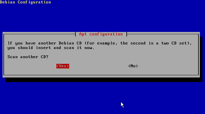 Debian installer