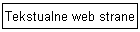 tekstualne web strane